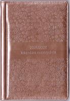 Okładka książki Kalendarz nauczyciela 2021/2022 brąz WYPIÓR