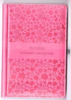 Okładka książki Kalendarz nauczyciela 2021/2022 różowy WYPIÓR