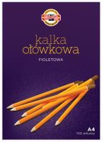 Kalka ołówkowa A4/100 arkuszy. Wydawca: Koh-I-Noor. SmakLiter.pl Opakowanie Kalka ołówkowa A4/100 arkuszy