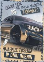 Opakowanie Karnet Imieniny GM-584