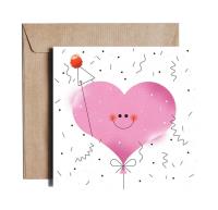 Opakowanie Karnet kw Birthday Balloon JST10