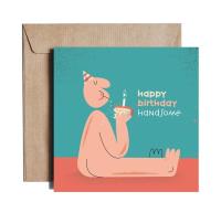 Opakowanie Karnet kw Happy Birthday Handsome ML03