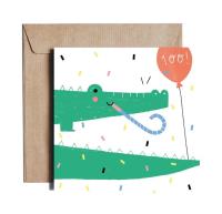 Opakowanie Karnet kw Happy Crocodile SH05