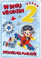 Opakowanie Karnet Urodziny 2 GM-685