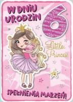 Opakowanie Karnet Urodziny 6 GM-692