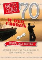 Opakowanie Karnet Urodziny 70 GM-657