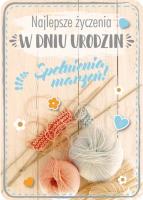 Opakowanie Karnet Urodziny GM-664