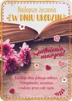 Opakowanie Karnet Urodziny GM-665