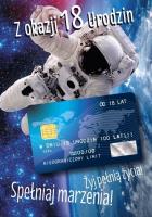 Opakowanie Karnet Urodziny Osiemnastka Gift-M-26