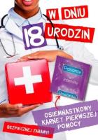 Opakowanie Karnet Urodziny Osiemnastka Gift-M-48