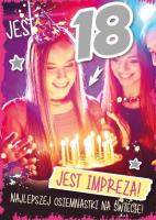Opakowanie Karnet Urodziny Osiemnastka GM-588
