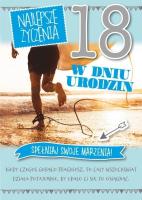 Opakowanie Karnet Urodziny Osiemnastka GM-643