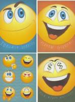 Opakowanie Karnety - Emotikony MIX pakiet (12szt)