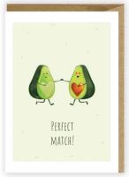 Opakowanie Kartka okolicznościowa Awokado, eko koperta K035