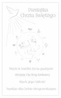Opakowanie Kartka okolicznościowa Chrzest CH05