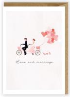 Opakowanie Kartka okolicznościowa, eko koperta Ślub K007