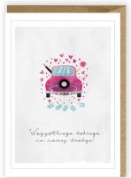 Opakowanie Kartka okolicznościowa, eko koperta Ślub K008