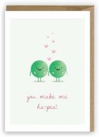 Opakowanie Kartka okolicznościowa Groszki, eko koperta K036