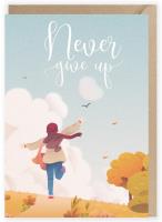 Opakowanie Kartka okolicznościowa Never Give up K107
