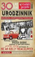 Opakowanie Kartka okolicznościowa Urodziny 30 U45