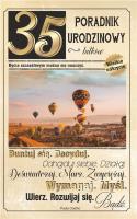 Opakowanie Kartka okolicznościowa Urodziny 35 U74