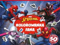 Okładka książki Kolorowanka fana. Marvel Spider-Man