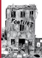 Konflikt. Autor: Edyta Bystroń. SmakLiter.pl Okładka książki Konflikt