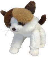 Opakowanie Kot Gosan biało-brązowy 24cm MOLLI TOYS