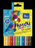 Opakowanie Kredki ołówkowe Tetis okrągłe jumbo 12 kolorów