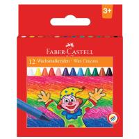 Kredki świecowe Faber-Castell 12 kolorów 90mm. Wydawca: Faber-Castell. SmakLiter.pl Opakowanie Kredki świecowe Faber-Castell 12 kolorów 90mm