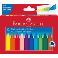 Opakowanie Kredki świecowe trójkątne Faber-Castell 12 kolorów