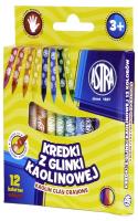Opakowanie Kredki z glinki kaolinowej Astra 12 kolorów