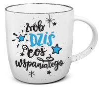 Kubek UP-006 Zrób coś wspaniałego. Wydawca: Kukartka. SmakLiter.pl Opakowanie Kubek UP-006 Zrób coś wspaniałego