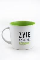 Opakowanie Kubek - Żyję na pełnej petardzie