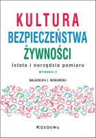 Kultura bezpieczeństwa żywności.. Autor: red. Małgorzata Z. Wiśniewska. SmakLiter.pl Okładka książki Kultura bezpieczeństwa żywności.