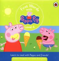 Opakowanie Level 4 First Words with Peppa Pig