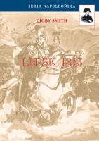 Lipsk 1813. Autor: Smith Digby. SmakLiter.pl Okładka książki Lipsk 1813