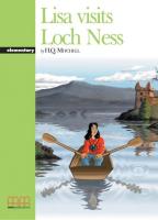 Lisa visits Loch Ness SB MM PUBLICATIONS. Autor: H.Q.Mitchell, Marileni Malkogianni. SmakLiter.pl Okładka książki Lisa visits Loch Ness SB MM PUBLICATIONS