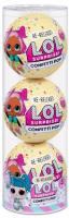 Opakowanie LOL. Surprise 3-Pack Confetti Beatnik Babe