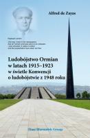 Okładka książki Ludobójstwo Ormian w latach 1915-1923 w świetle Konwencji o ludobójstwie z 1948 roku