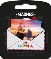 Opakowanie Magnes I love Poland Gdynia ILP-MAG-B-GDY-1