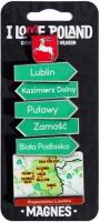 Opakowanie Magnes I love Poland Lubelskie ILP-MAG-C-LUB-12