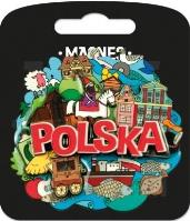 Opakowanie Magnes I love Poland Polska ILP-MAG-C-PL38