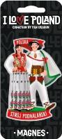 Opakowanie Magnes I love Poland Polska ILP-MAG-D-PL-33