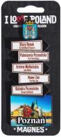 Opakowanie Magnes I love Poland Poznań ILP-MAG-C-POZ-21