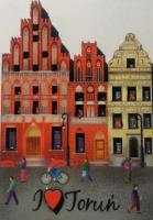 Opakowanie Magnes I love Poland Toruń ILP-MAG-C-TOR-10