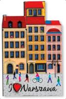 Opakowanie Magnes I love Poland Warszawa ILP-MAG-C-WAR-15
