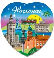 Opakowanie Magnes I love Poland Warszawa ILP-MAG-C-WAR-39