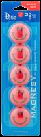 Opakowanie Magnesy do tablic 35mm/5 uśmiech czerwone