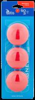 Opakowanie Magnesy do tablic Tetis czerwone gładkie 50mm/3